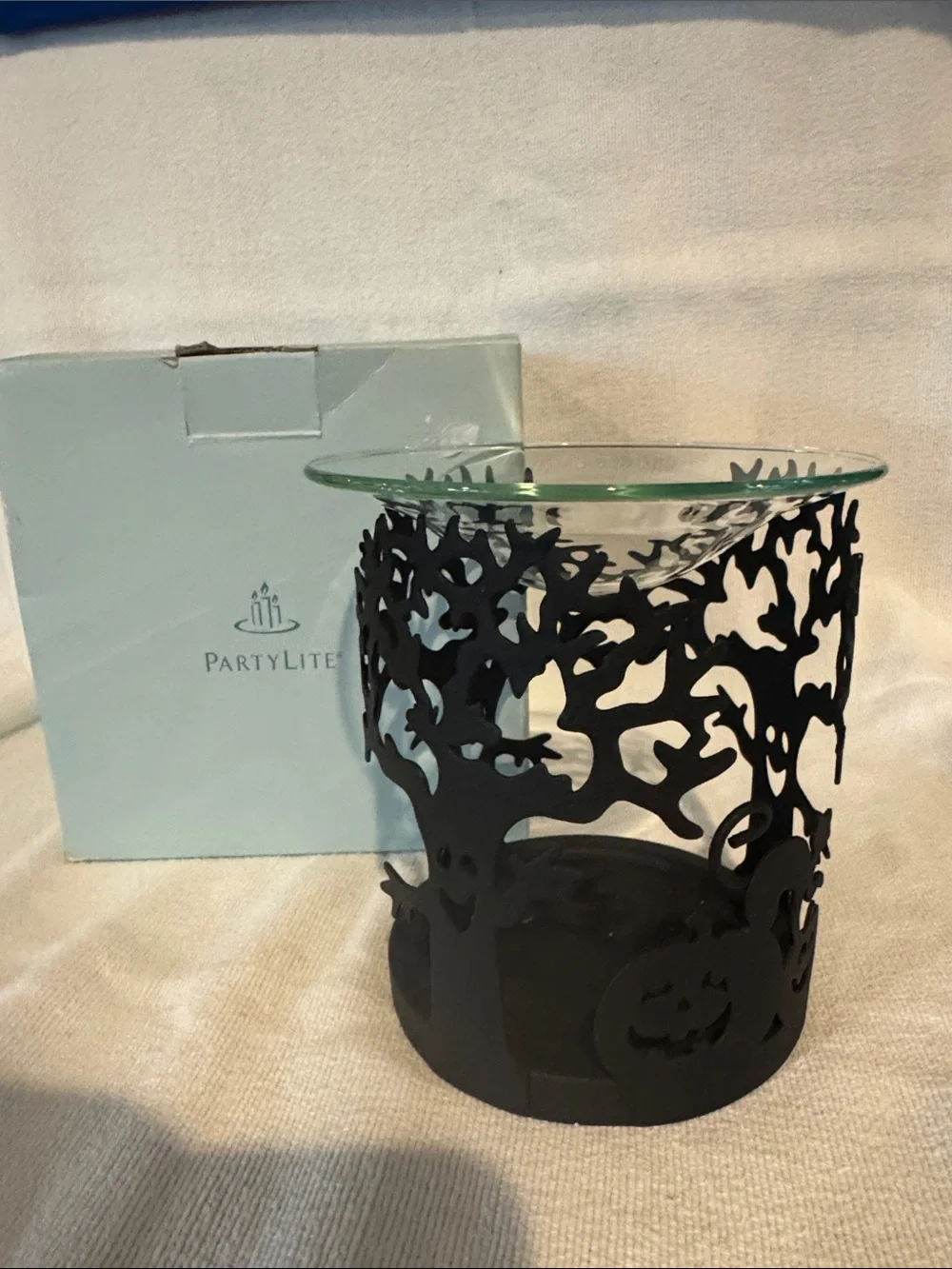 PartyLite Trick Or Treat Fragrance Warmer P90807 - Retired